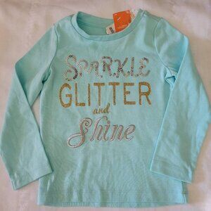 Gymboree Snowflake Glamour size 4 NWT shirt. Mixed Z30
